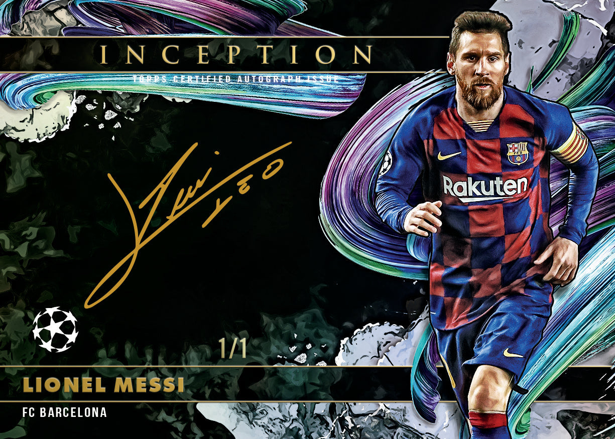 [Preorder] 2025/26 Topps Inception UEFA Club Competitions Soccer Hobby Box