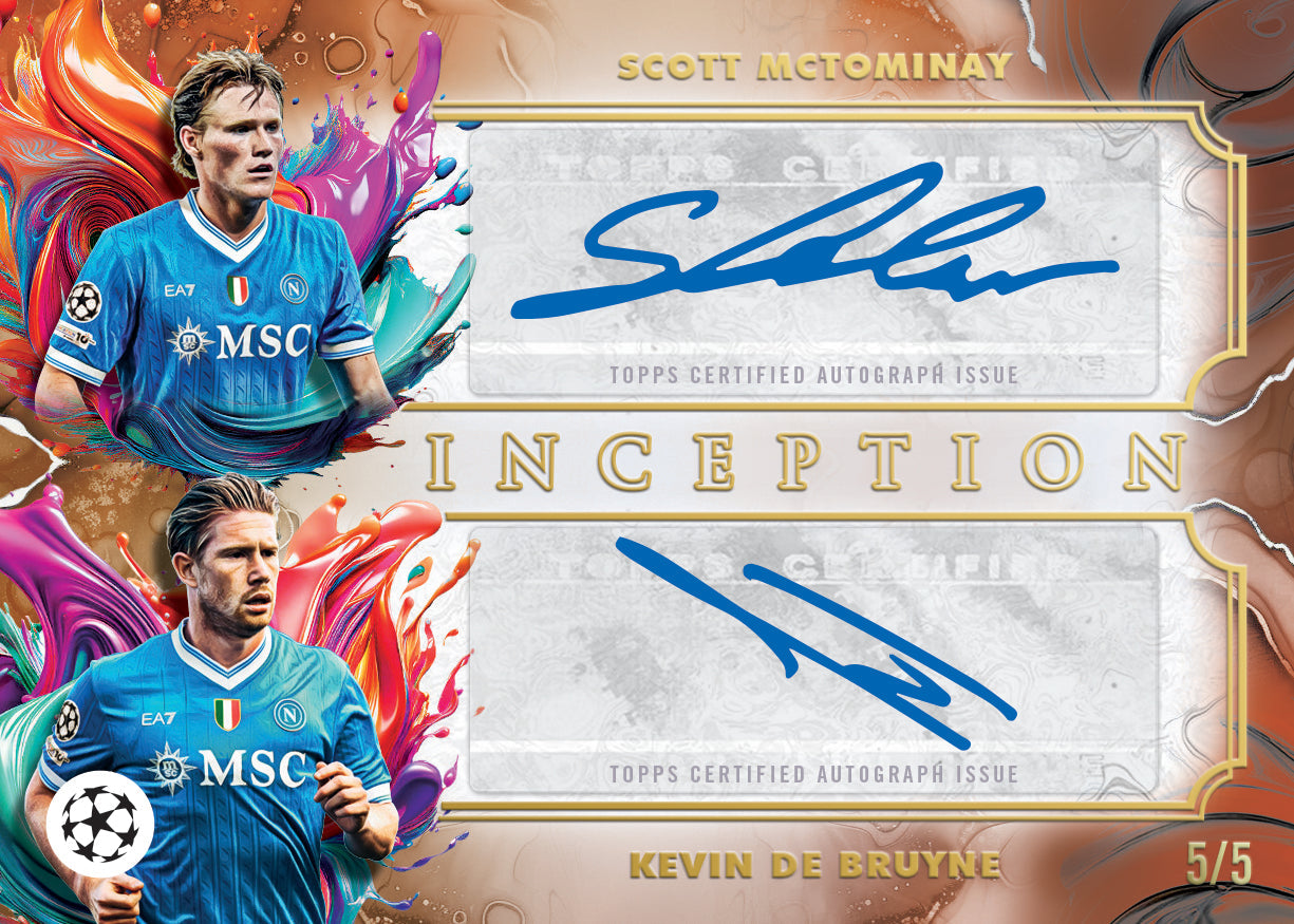 [Preorder] 2025/26 Topps Inception UEFA Club Competitions Soccer Hobby Box
