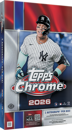 [Preorder] 2026 Topps Chrome Baseball Hobby Box