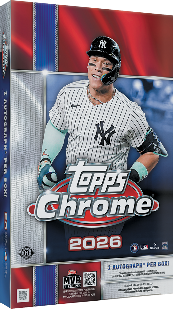 [Preorder] 2026 Topps Chrome Baseball Hobby Box